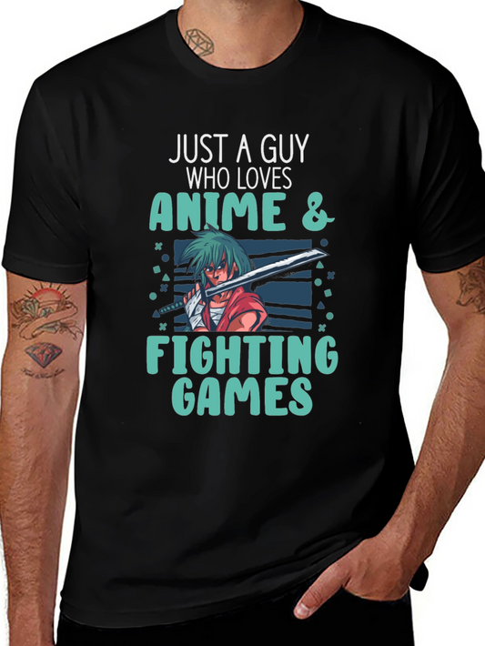 Anime & Fighting Games T-Shirt