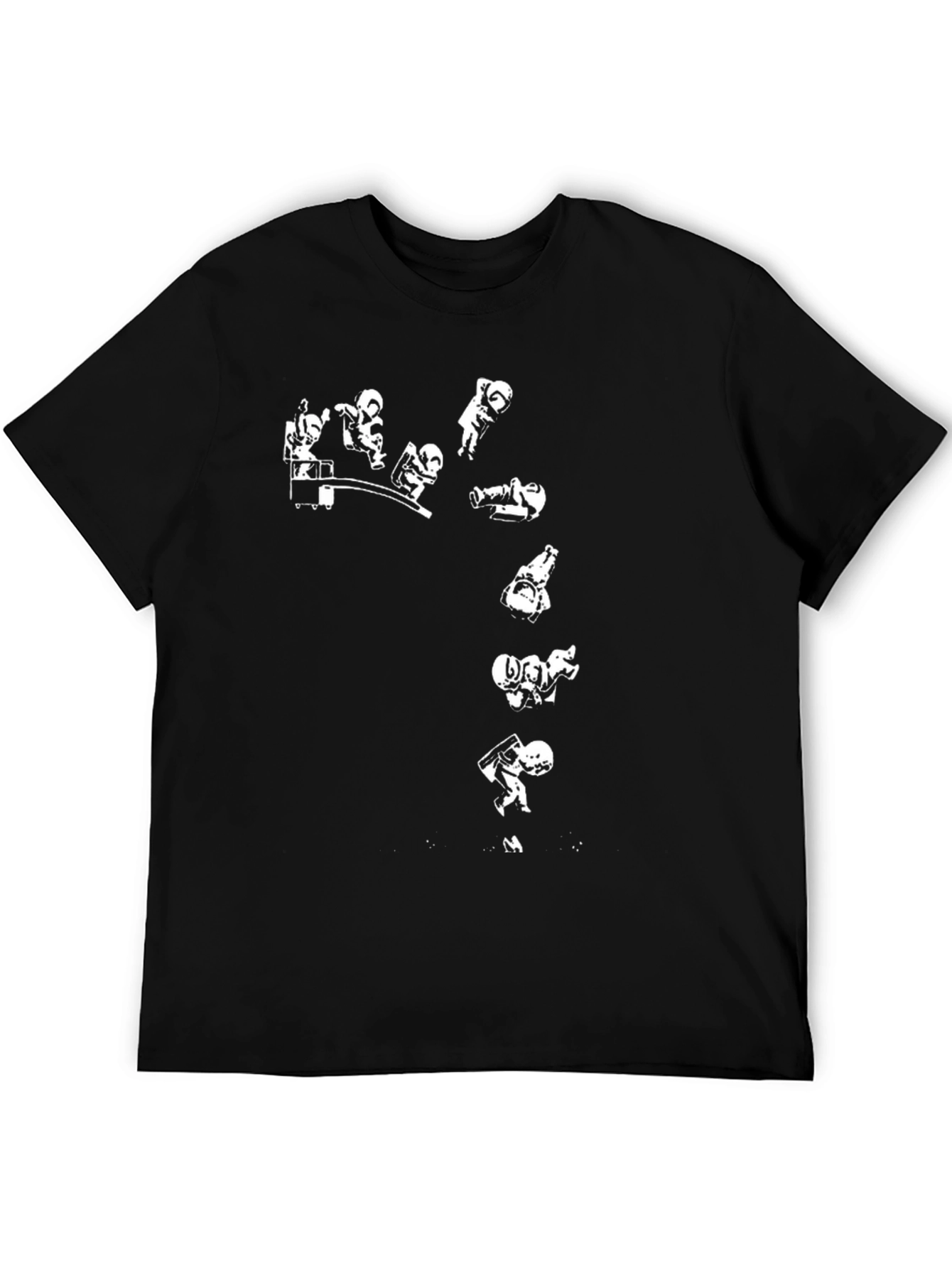 Astronaut Skydive Graphic T-Shirt