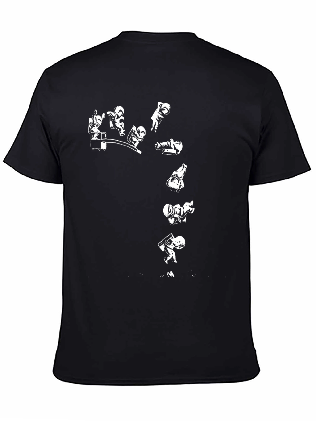 Astronaut Skydive Graphic T-Shirt