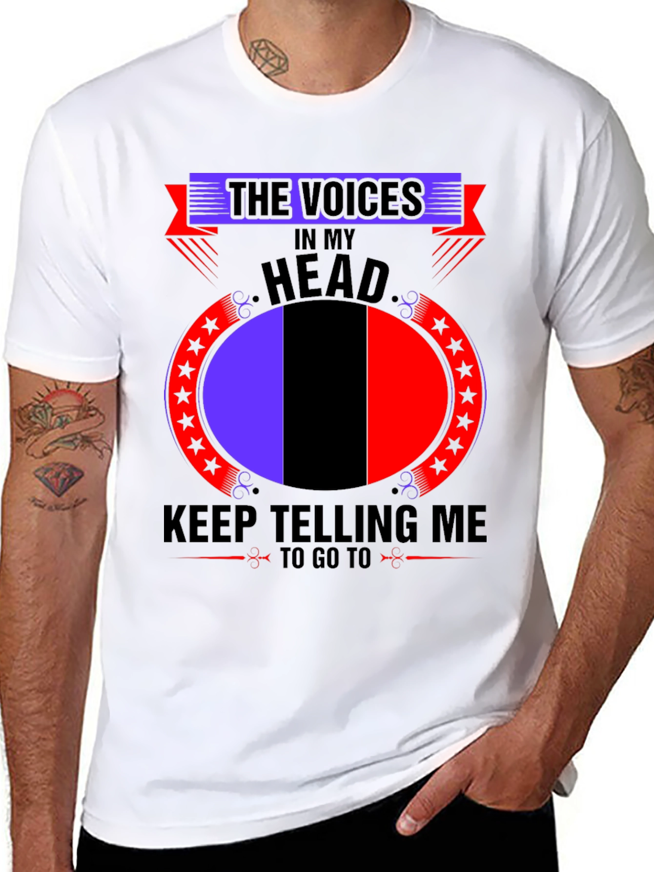 The Voices in My Head Graphic Tee