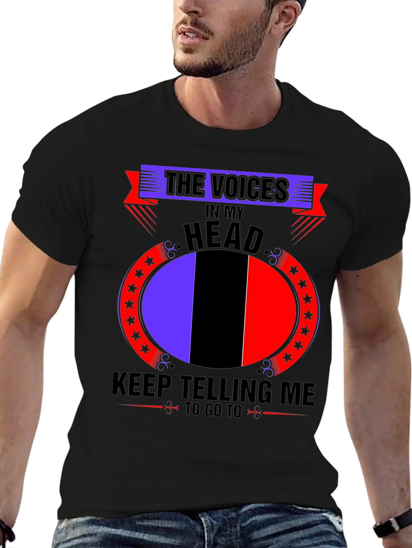The Voices in My Head Graphic Tee
