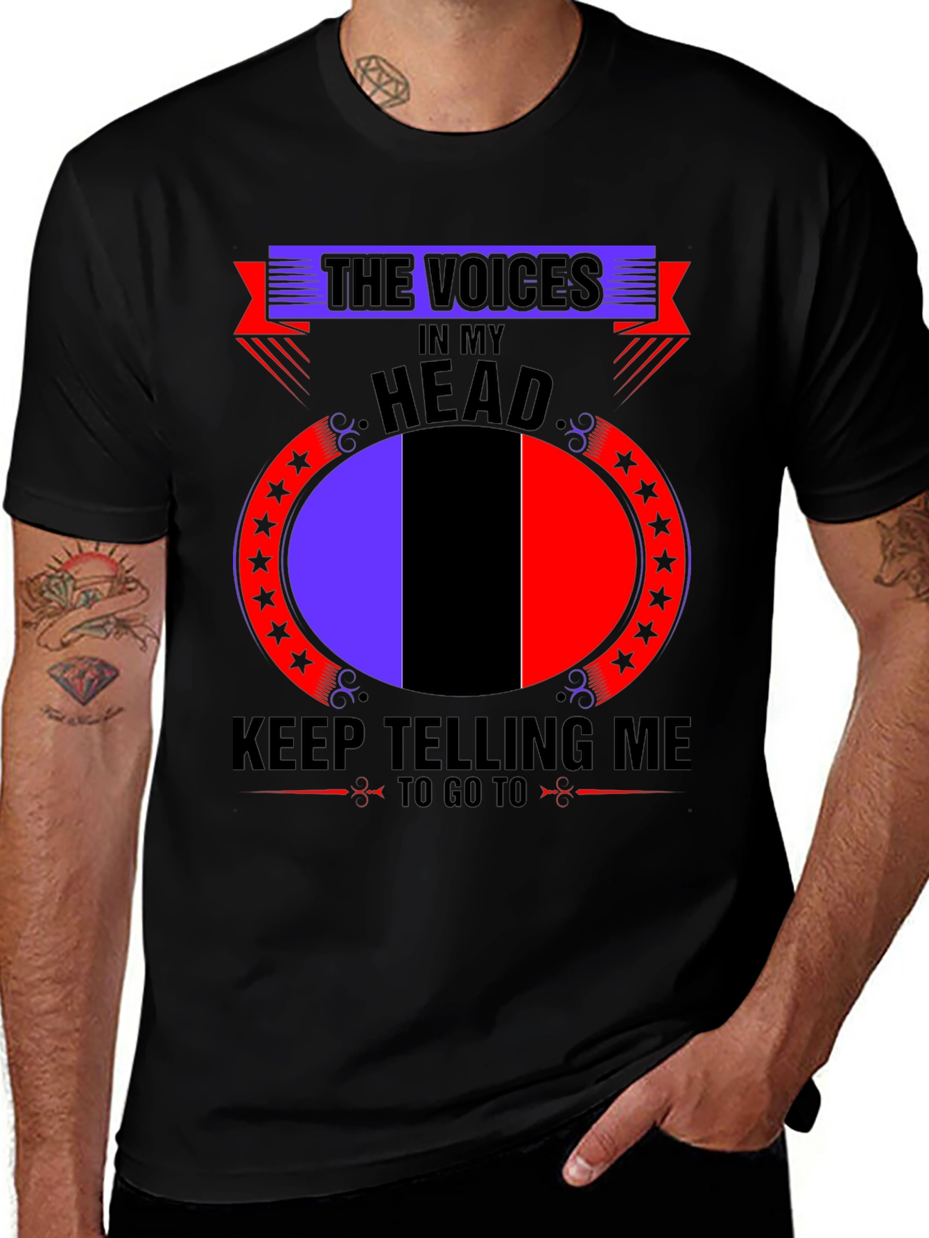 The Voices in My Head Graphic Tee