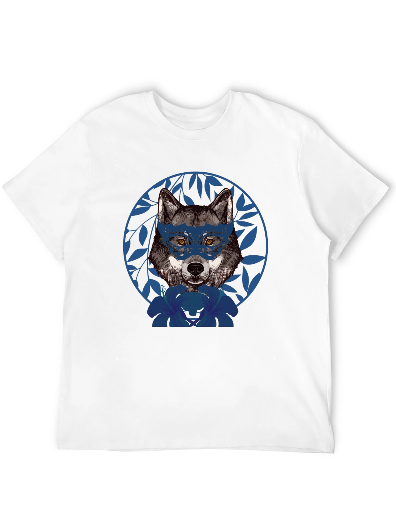 Wolf Mask Graphic Tee