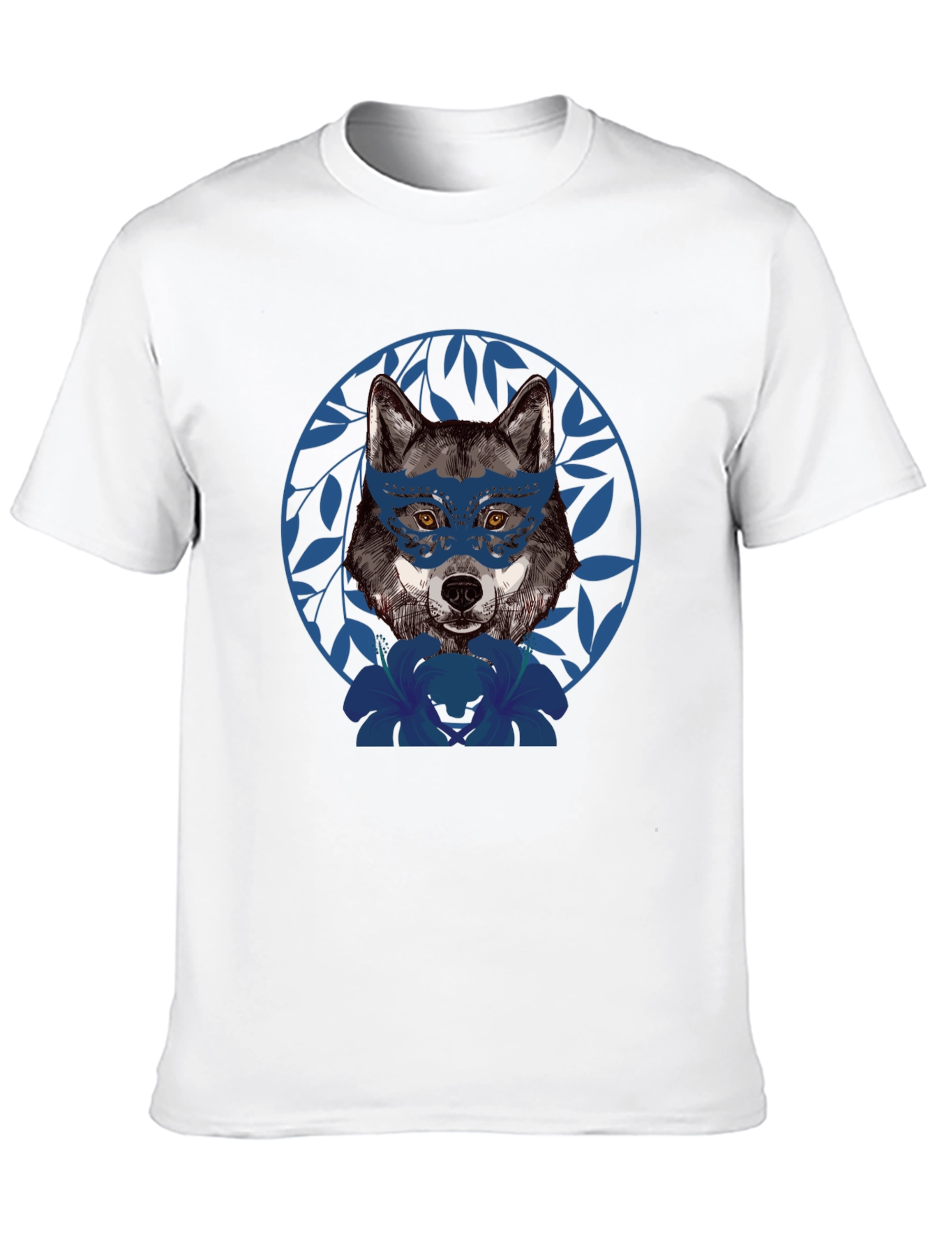 Wolf Mask Graphic Tee
