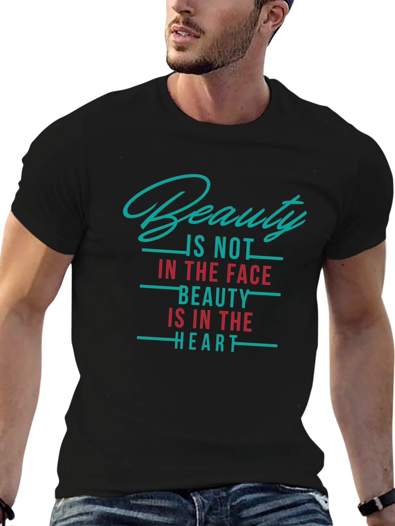Beauty Within Black T-Shirt