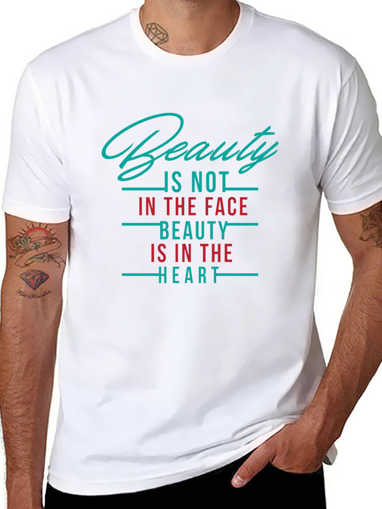 Beauty Within Black T-Shirt