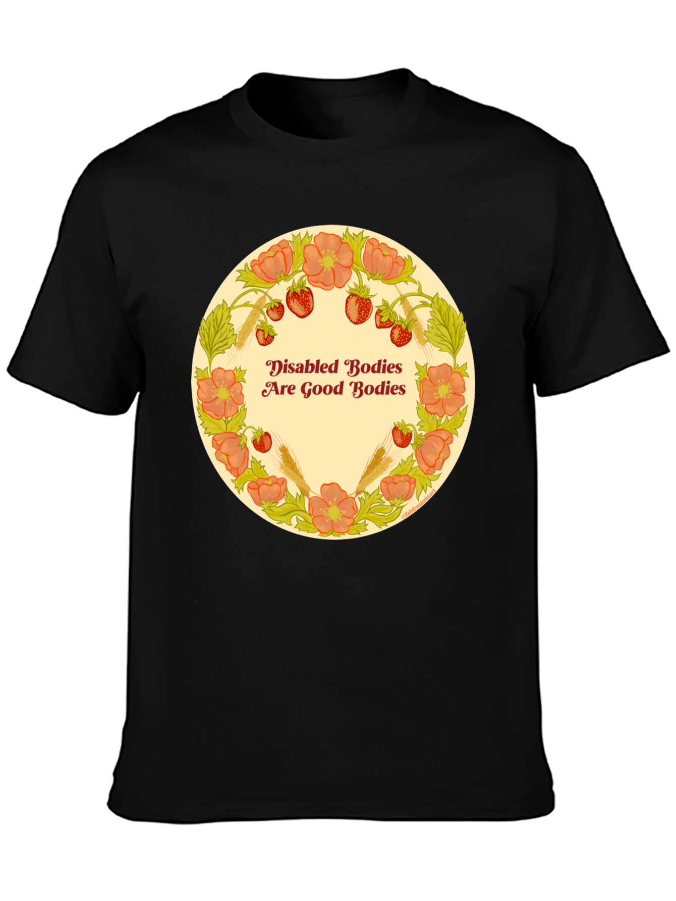 Disabled Bodies Are Good Bodies Graphic Tee