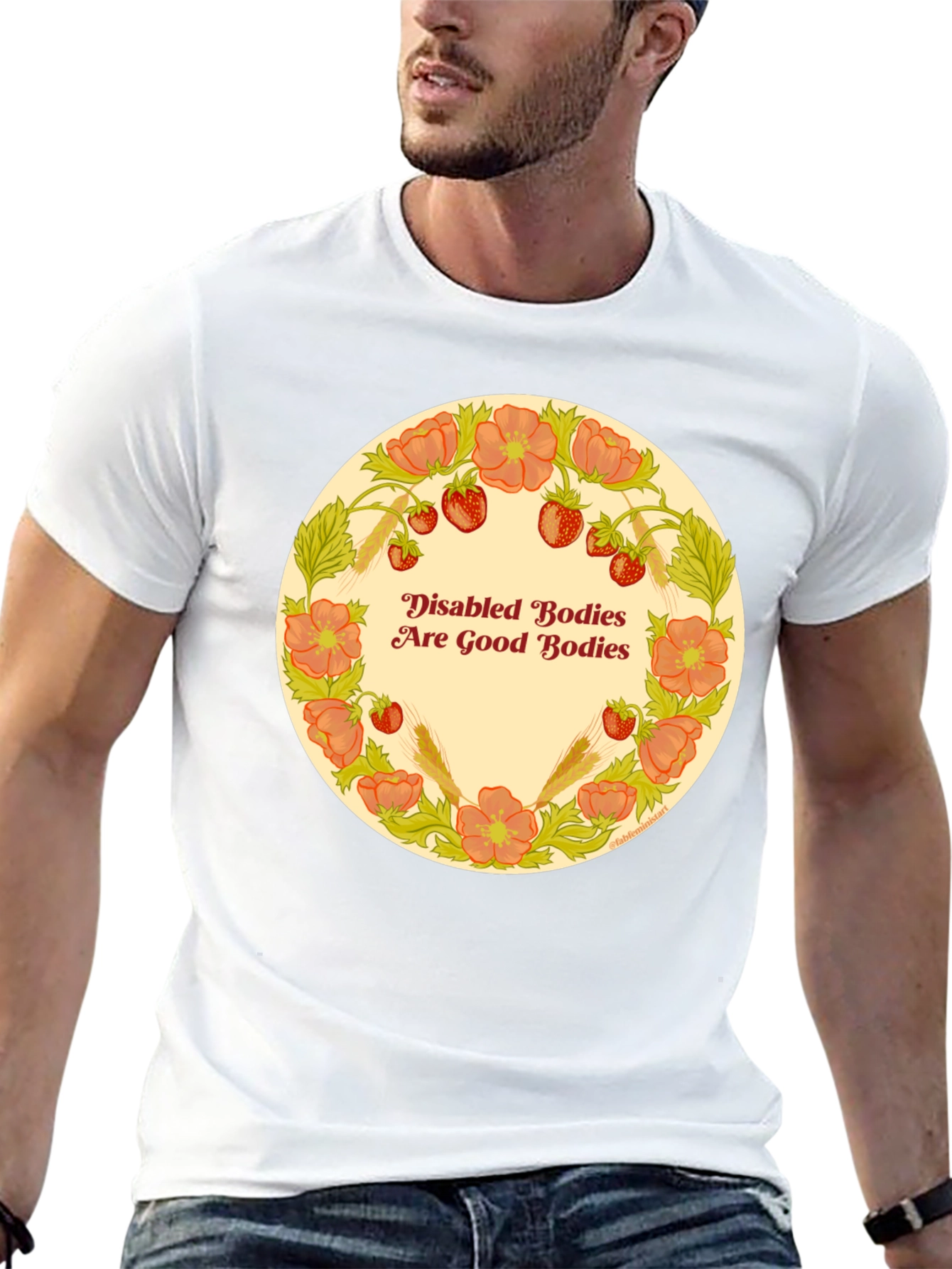 Disabled Bodies Are Good Bodies Graphic Tee