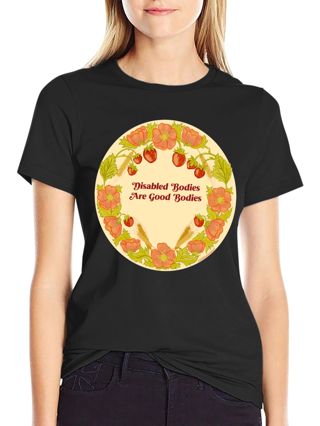 Disabled Bodies Are Good Bodies Graphic Tee
