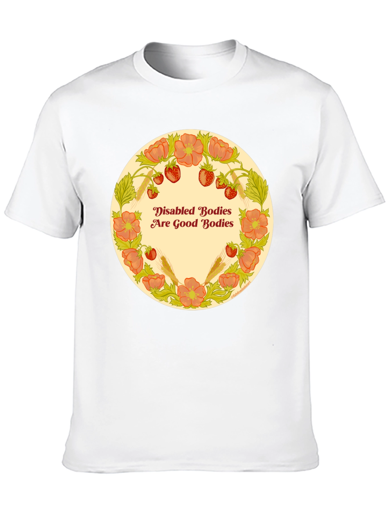 Disabled Bodies Are Good Bodies Graphic Tee