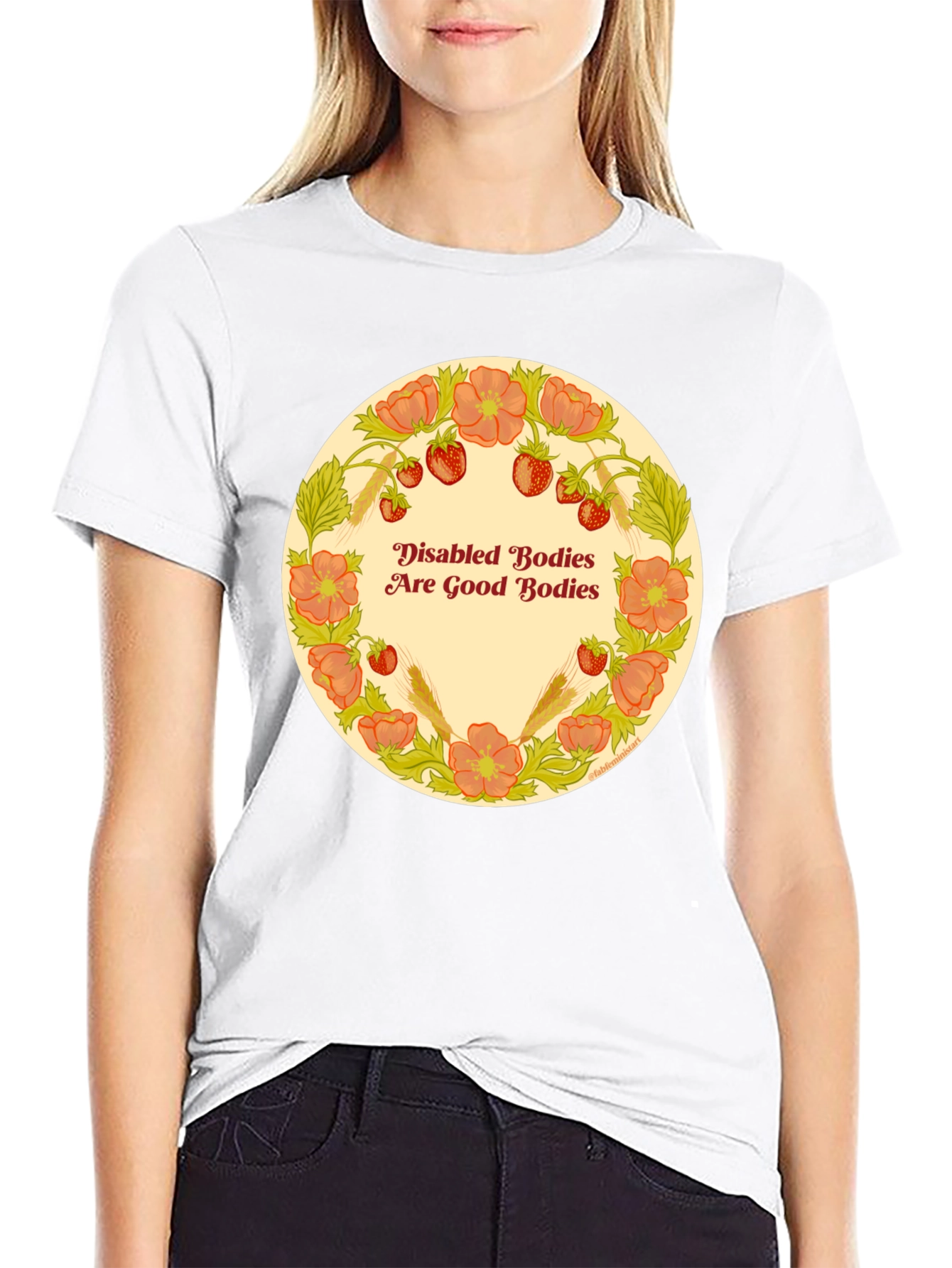 Disabled Bodies Are Good Bodies Graphic Tee