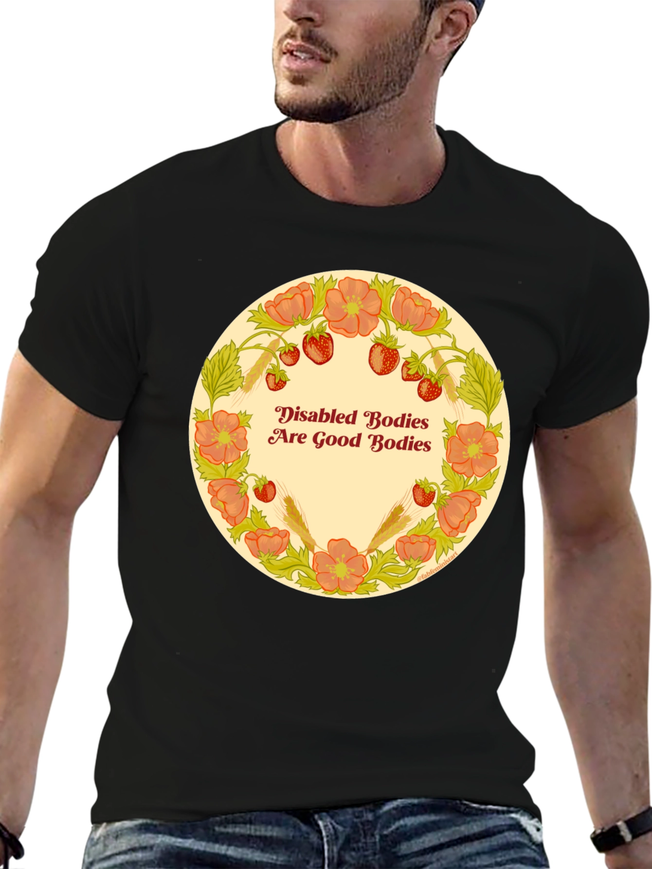 Disabled Bodies Are Good Bodies Graphic Tee