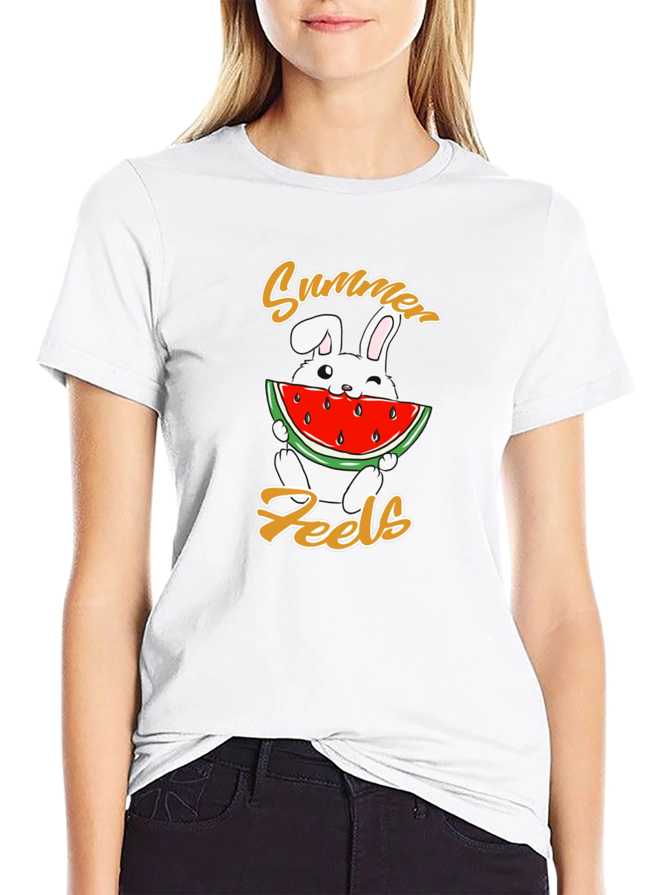 Summer Feels Bunny T-Shirt