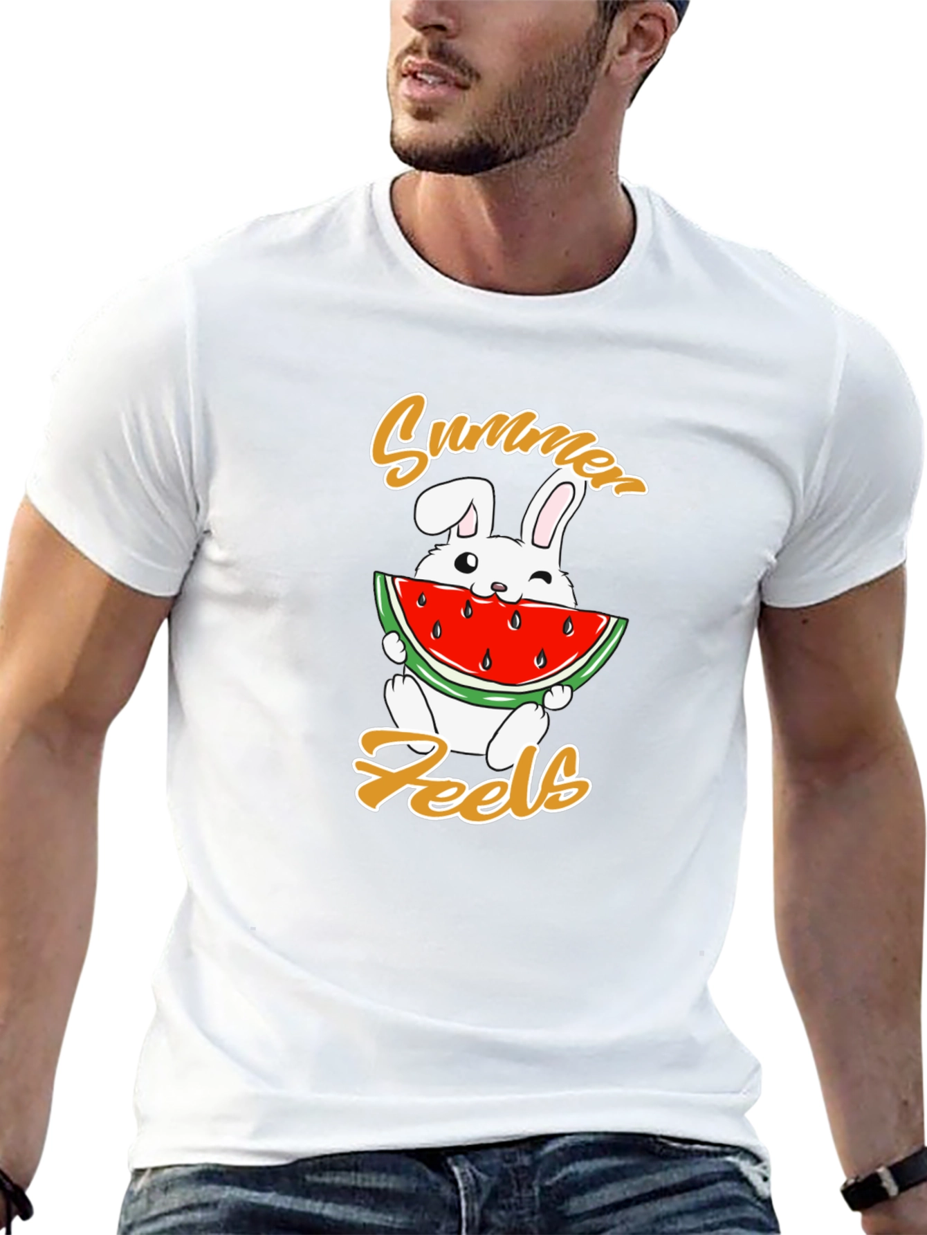 Summer Feels Bunny T-Shirt