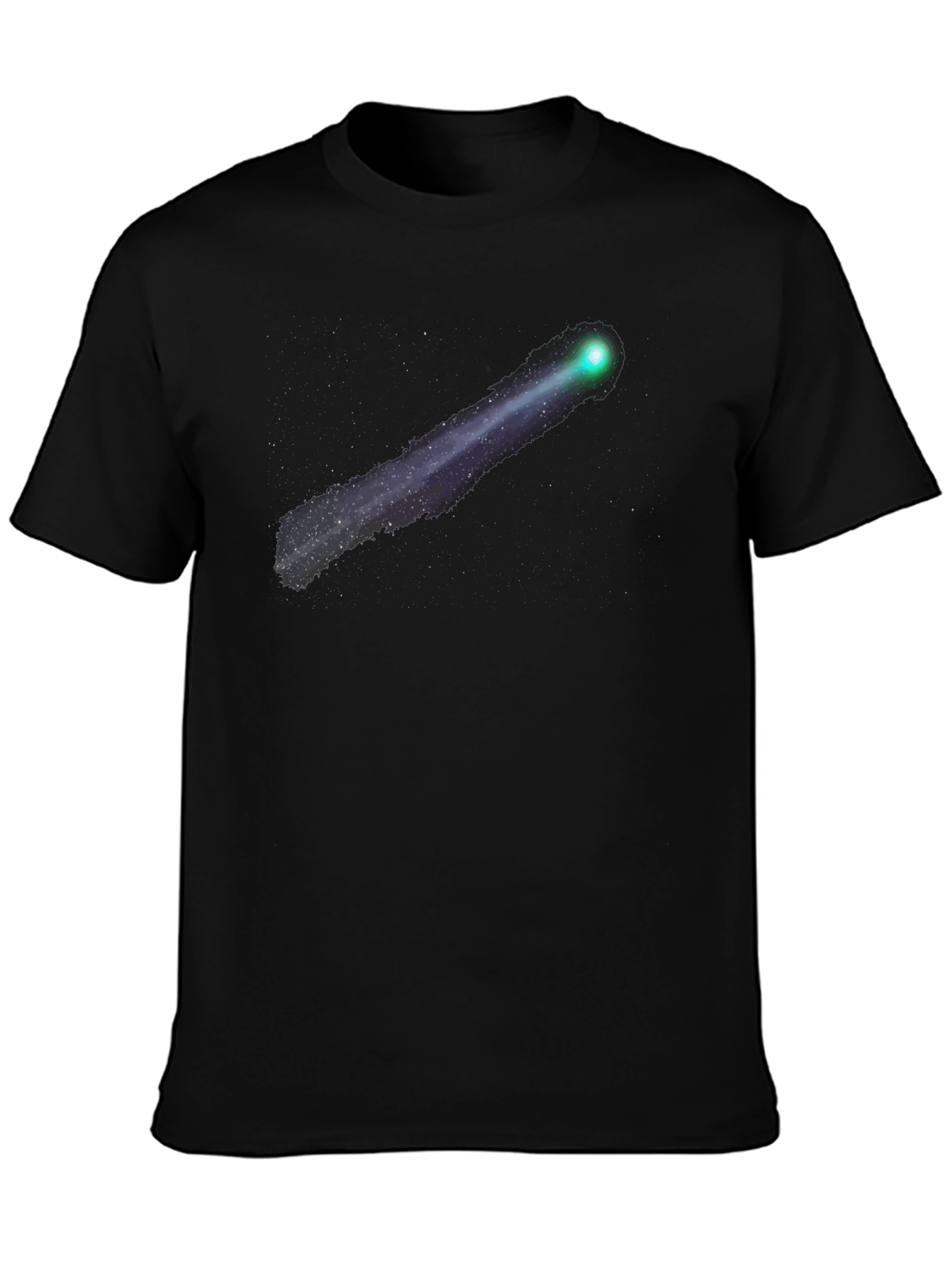 Comet Graphic Black T-Shirt