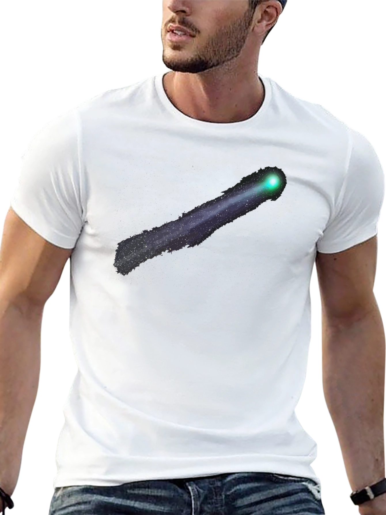 Comet Graphic Black T-Shirt