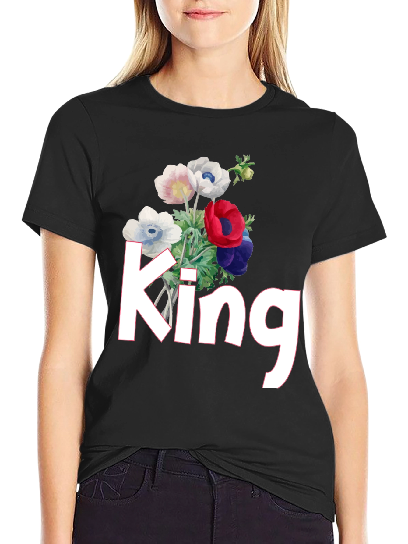 Floral King T-Shirt