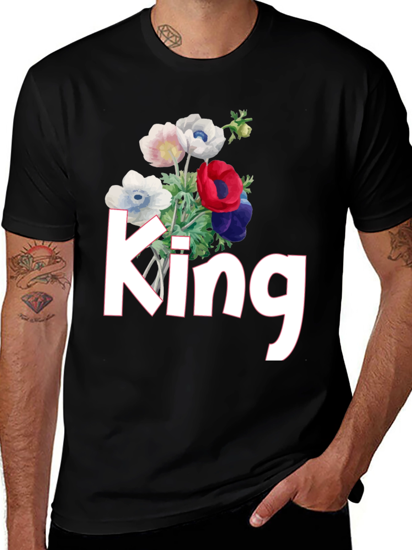 Floral King T-Shirt