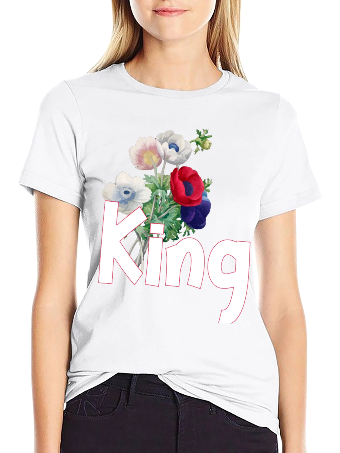 Floral King T-Shirt