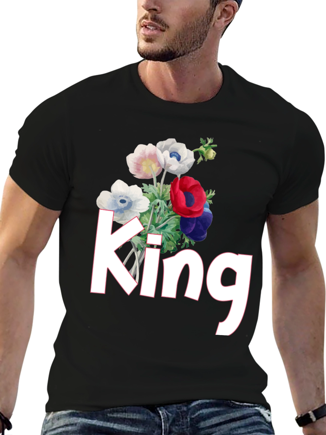 Floral King T-Shirt