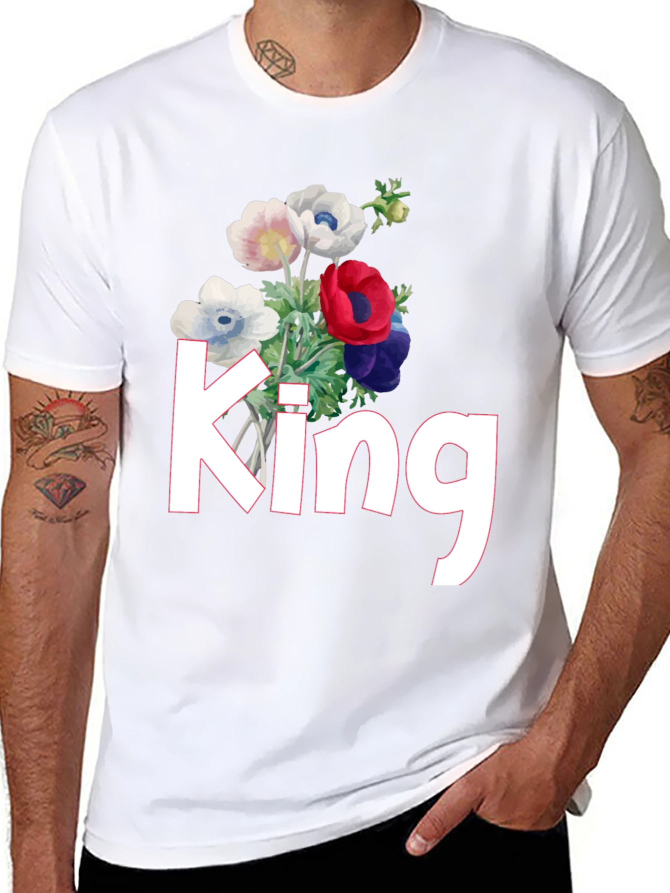 Floral King T-Shirt