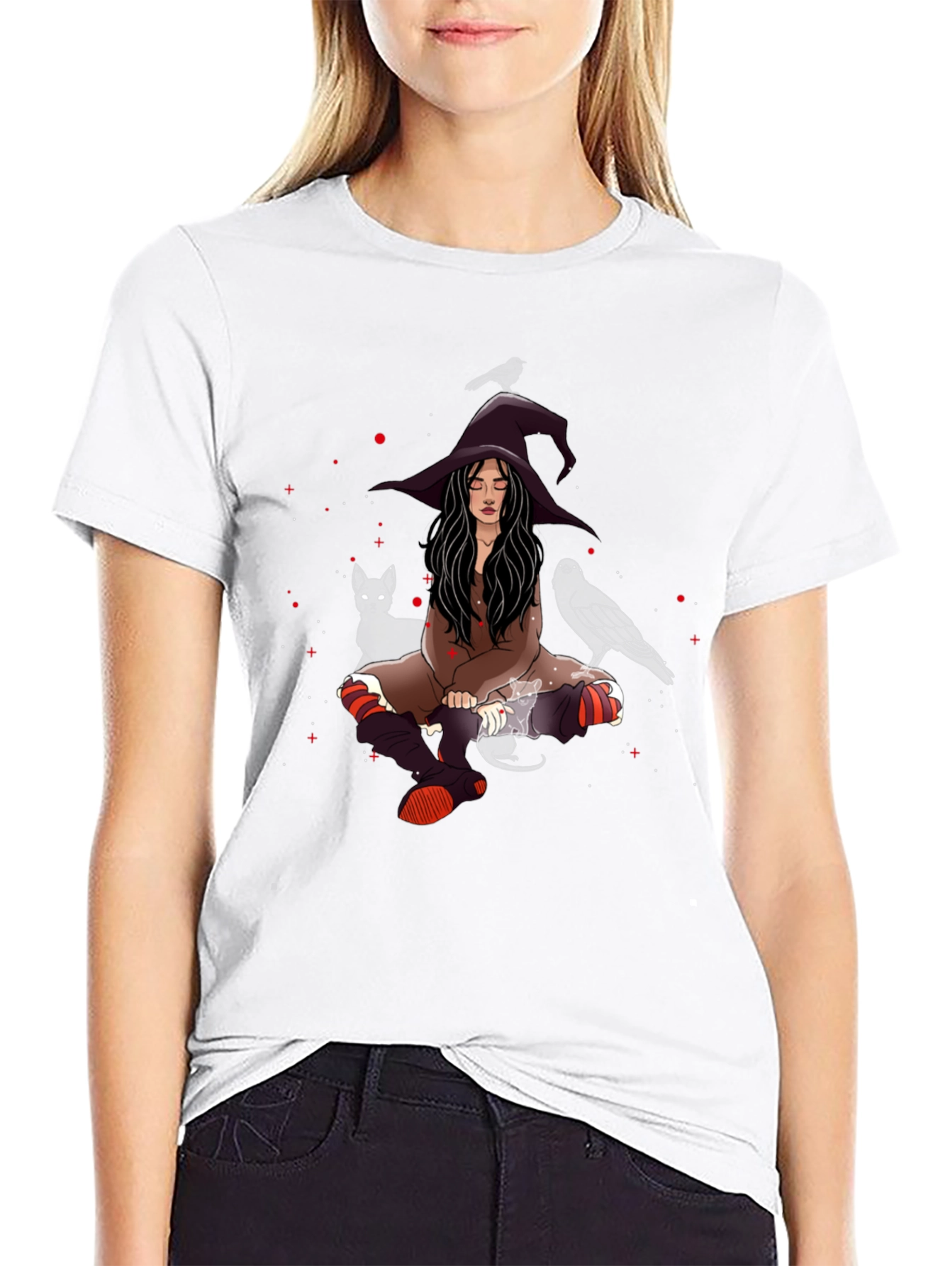 Witch & Familiars Graphic T-Shirt