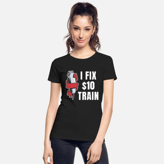 I Fix $10 Haircuts Funny Barber Mustache Bearded