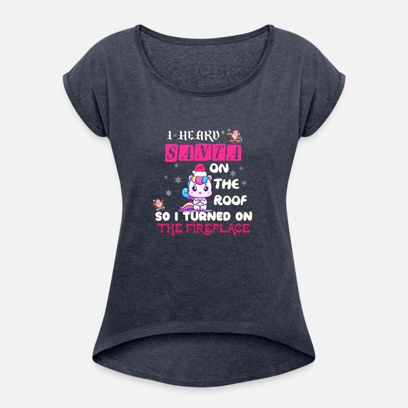 i heard santa on the roof so i turned on the firep