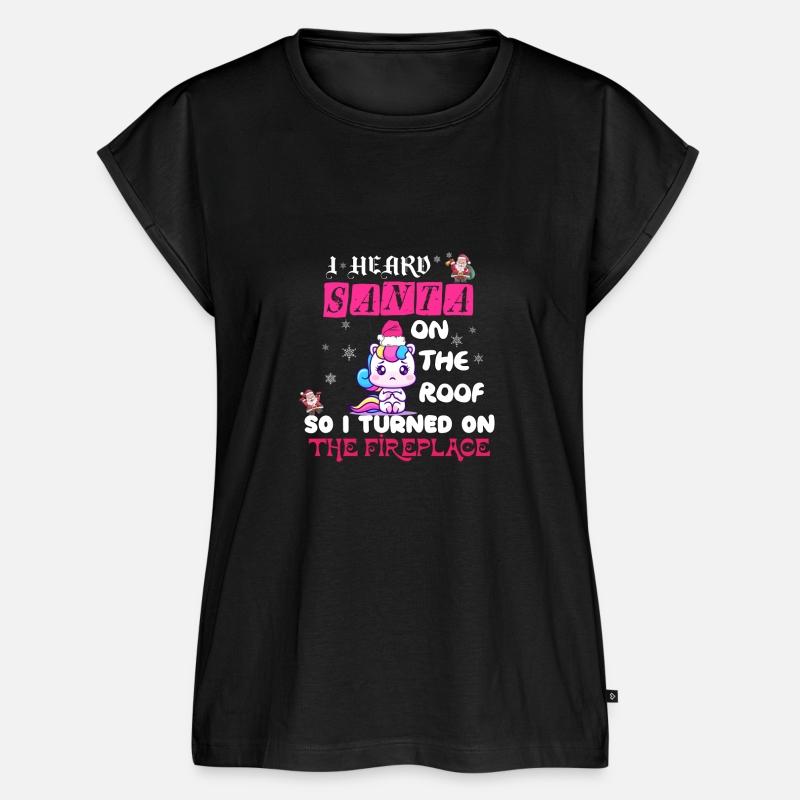 i heard santa on the roof so i turned on the firep