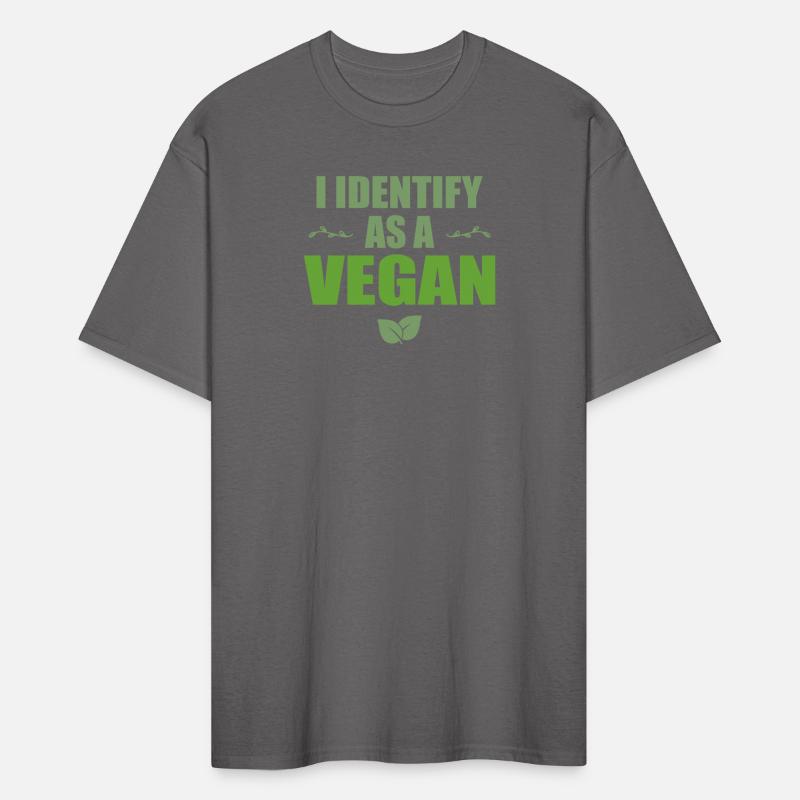 I Identify As A Vegan Funny Veggie Lover Vegans