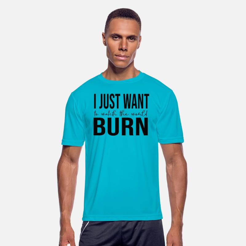 I Just want to watch the world Burn - Anxiety