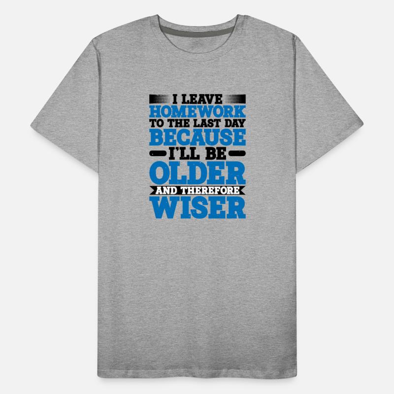 I Leave Homework To The Last Day