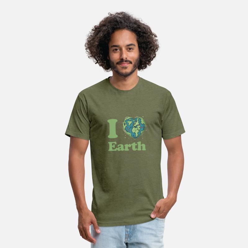 I Love Earth Design. Cute Earth Day Environmental