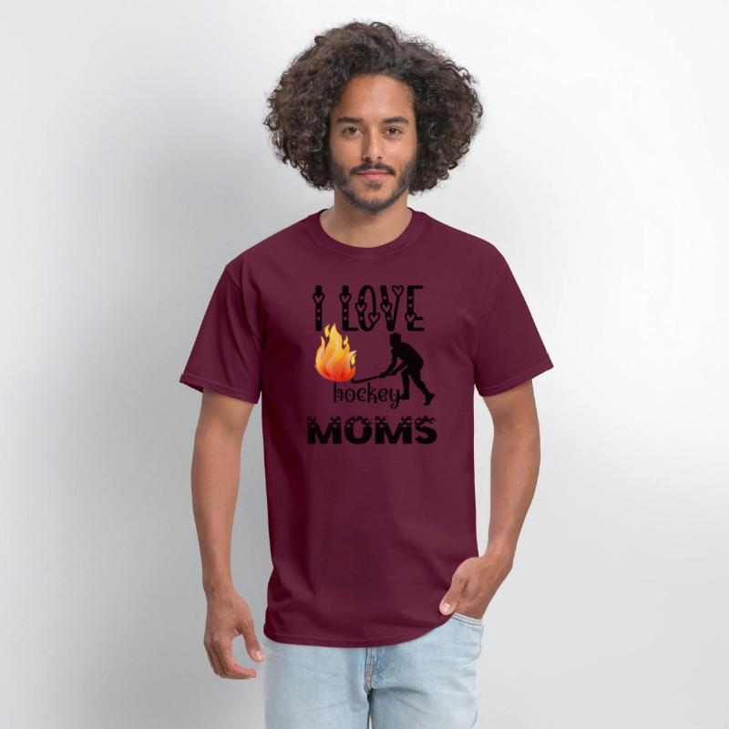 I Love Hockey Moms I heart Hockey Moms Classic