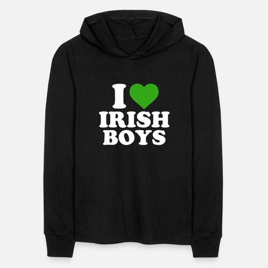 I Love Irish Boys Funny St Patrick's Day Heart