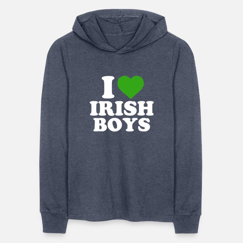I Love Irish Boys Funny St Patrick's Day Heart