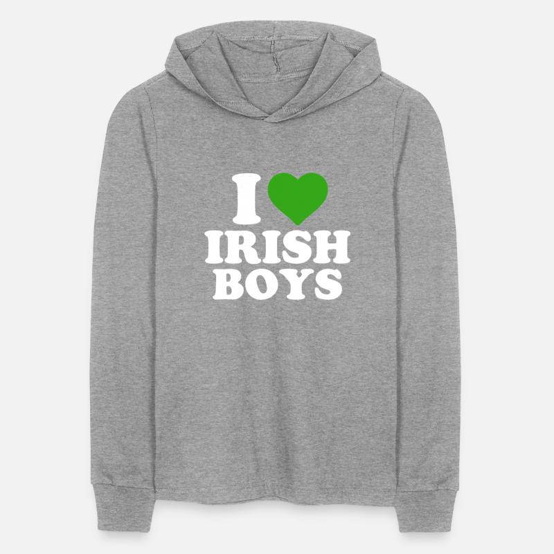 I Love Irish Boys Funny St Patrick's Day Heart