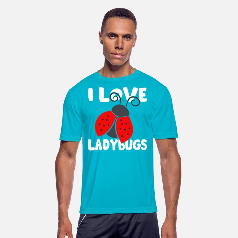 I Love Ladybugs Bugs Biologist Insects Ladybug Squ