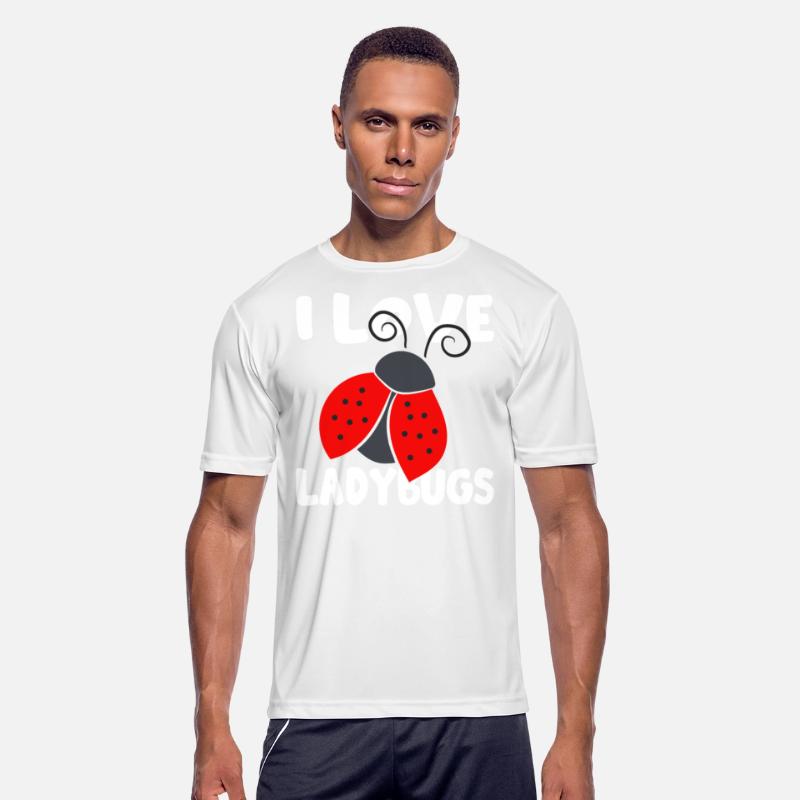 I Love Ladybugs Bugs Biologist Insects Ladybug Squ