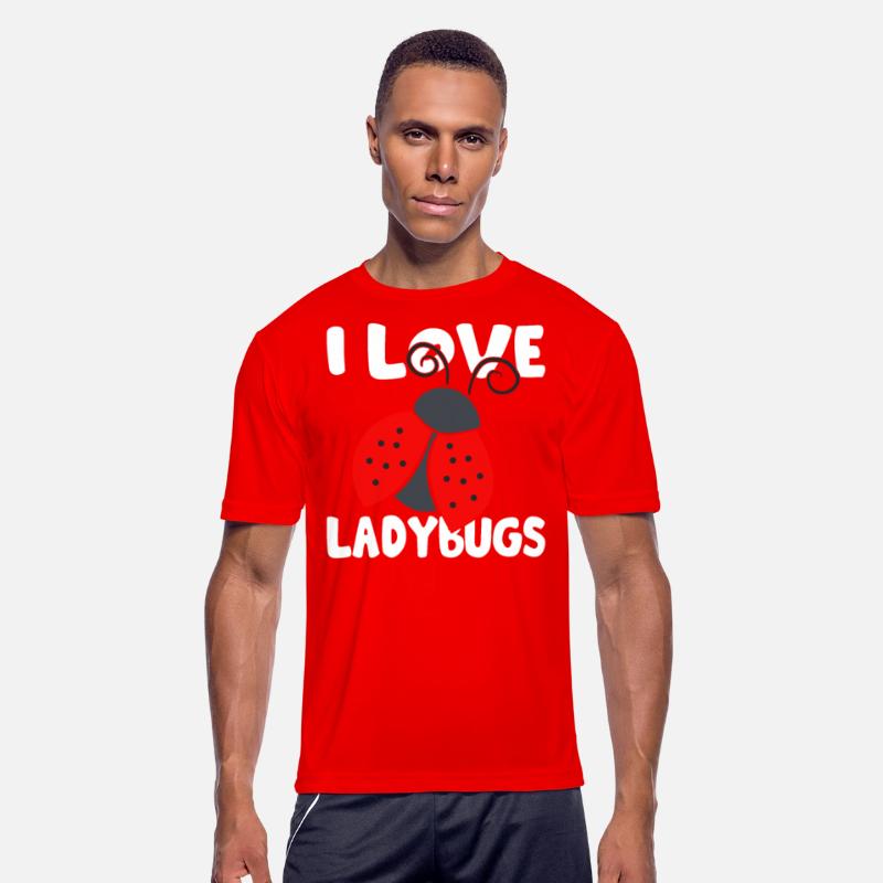 I Love Ladybugs Bugs Biologist Insects Ladybug Squ