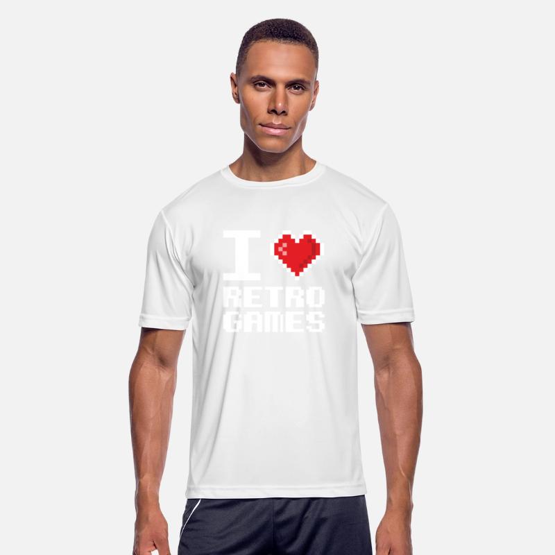 I love Retro Games Retrogaming Videogame