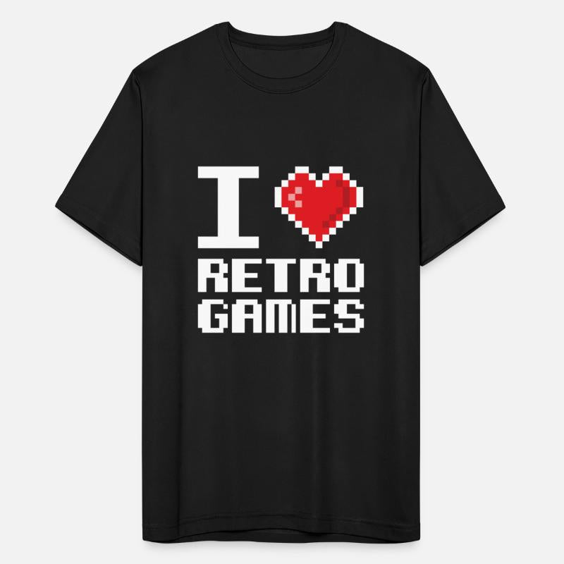 I love Retro Games Retrogaming Videogame
