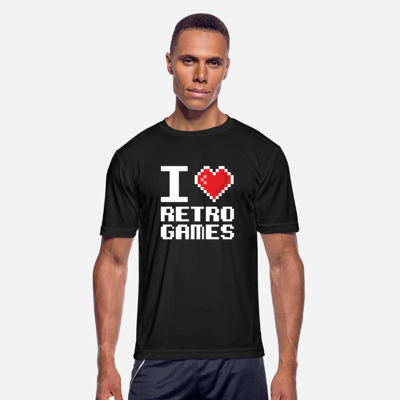 I love Retro Games Retrogaming Videogame