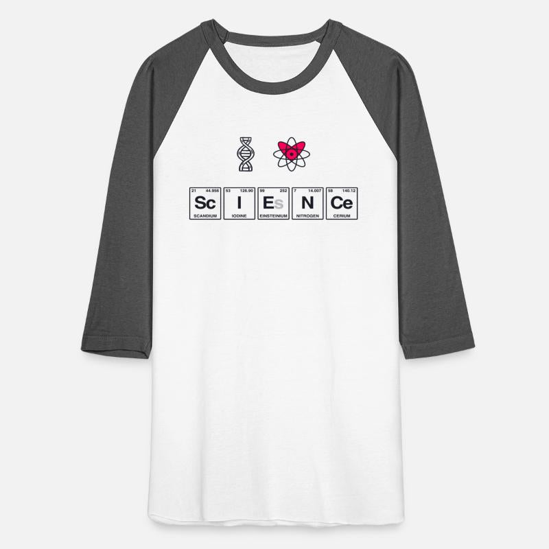 I LOVE SCIENCE - written in science symbols