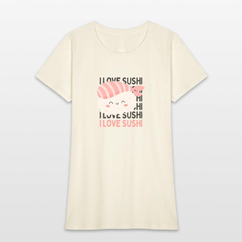 I love Sushi Cute sushi eater lover Sushi addict