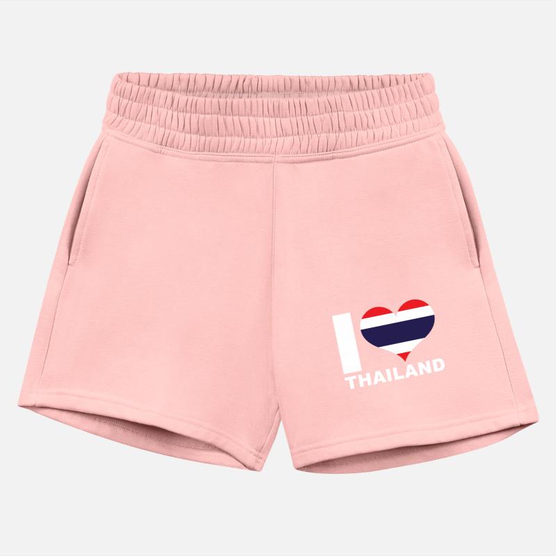 I Love Thailand Heart Flag Thailand