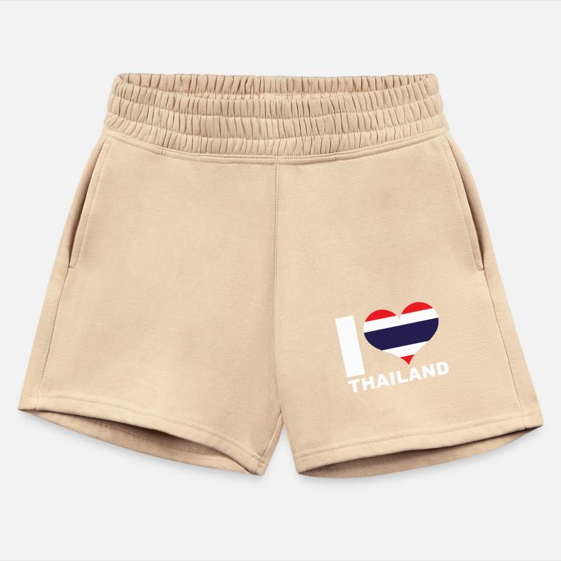 I Love Thailand Heart Flag Thailand