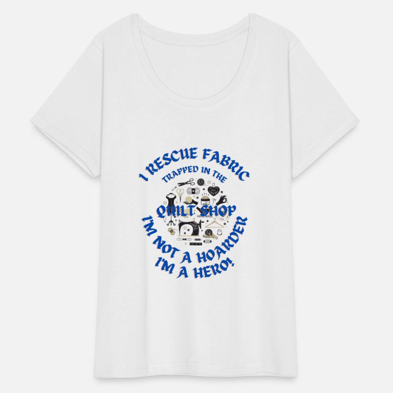 I RECSCUE FABRIC TRAPPED IN THE QUILT SHOP