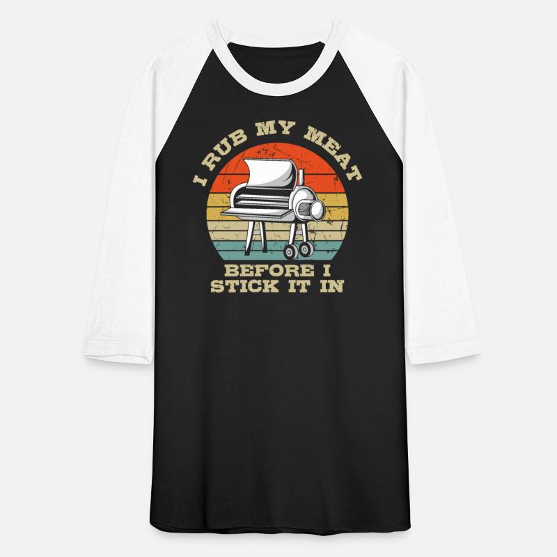 I Rub My Meat BBQ Chef Grilling