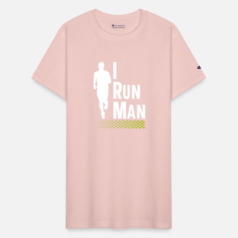 I Run Man | Running Apparel | Fitness Shirt |